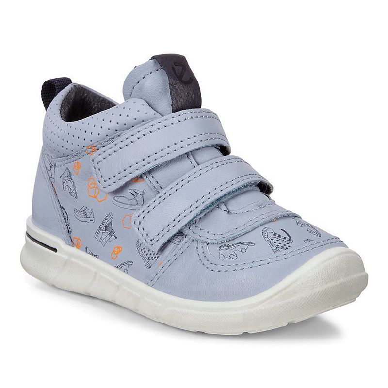 Zapatos Para Bebé Ecco First Para Niños,Azules,875094-KOC